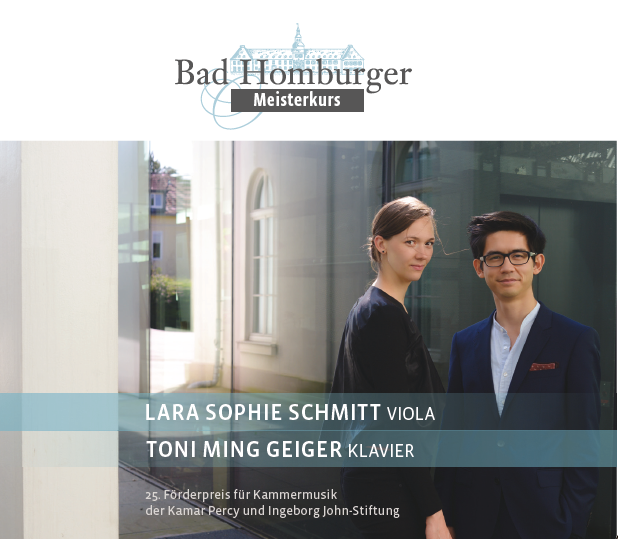 Lara Sophie Schmitt & Toni Ming Geiger © Bad Homburger Schlosskonzerte/Charlotte Triebus