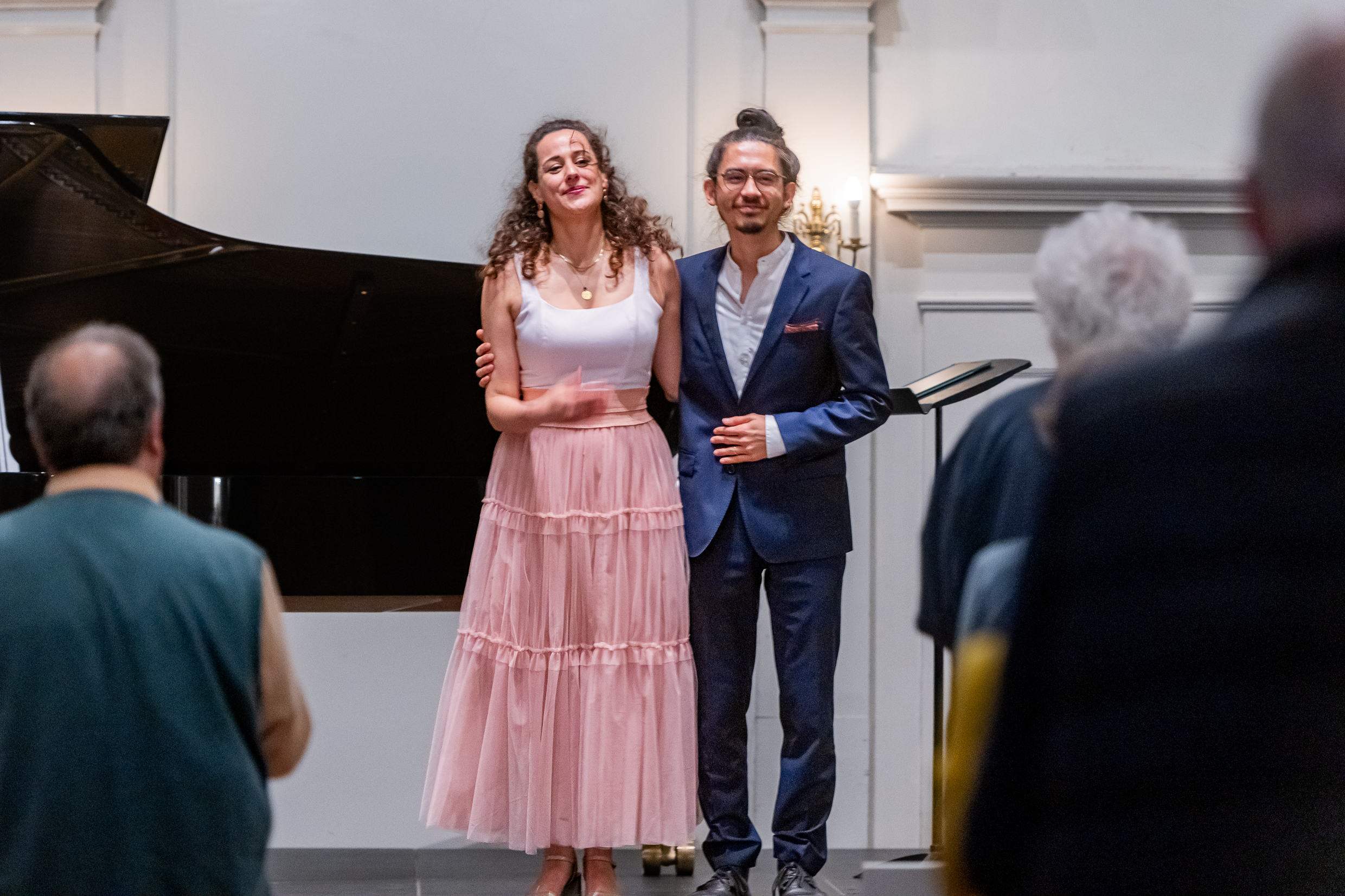 Marie Seidler (Mezzosopran) & Toni Ming Geiger © Mel Boas/boasphoto.nl and Interationaal Lied Festival Zeist